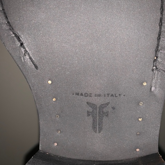 FRYE Alice Leather Combat Boots US Women’s size 10 - Picture 11 of 11